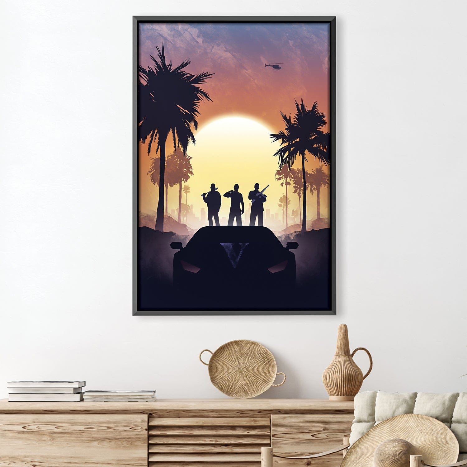 GTA Silhouette Canvas product thumbnail