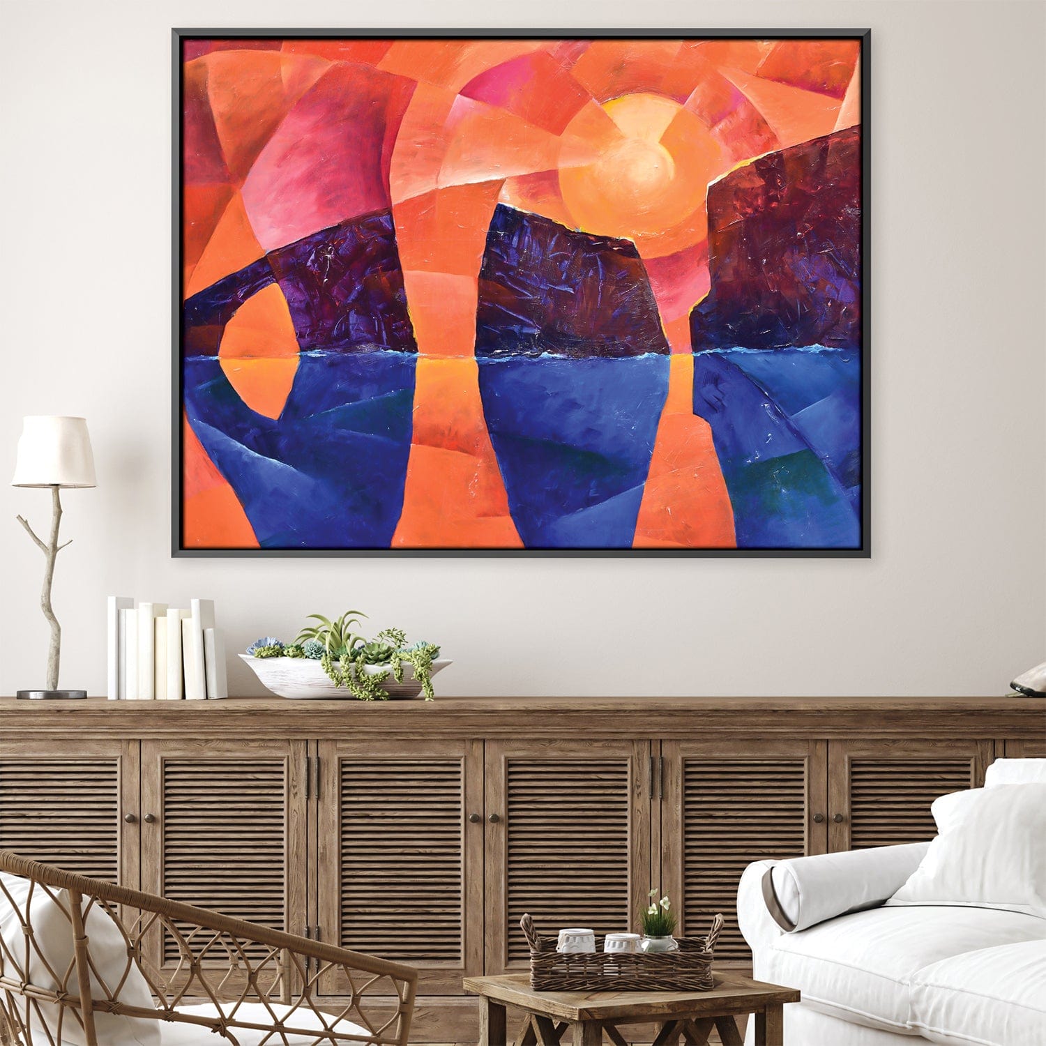 Guardians of the Ocean in Cubism Canvas product thumbnail