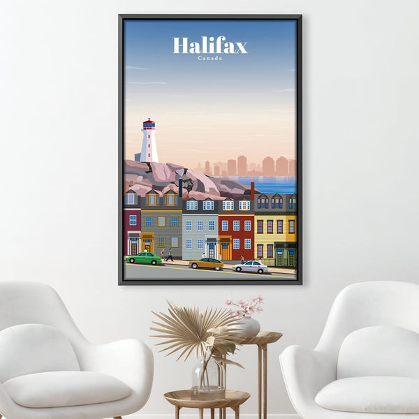 Halifax Canvas - Studio 324 Art Clock Canvas