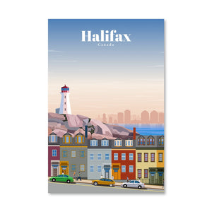 Halifax Canvas - Studio 324 Art Clock Canvas