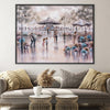Happiness Canvas Art 45 x 30cm / Unframed Canvas Print Clock Canvas