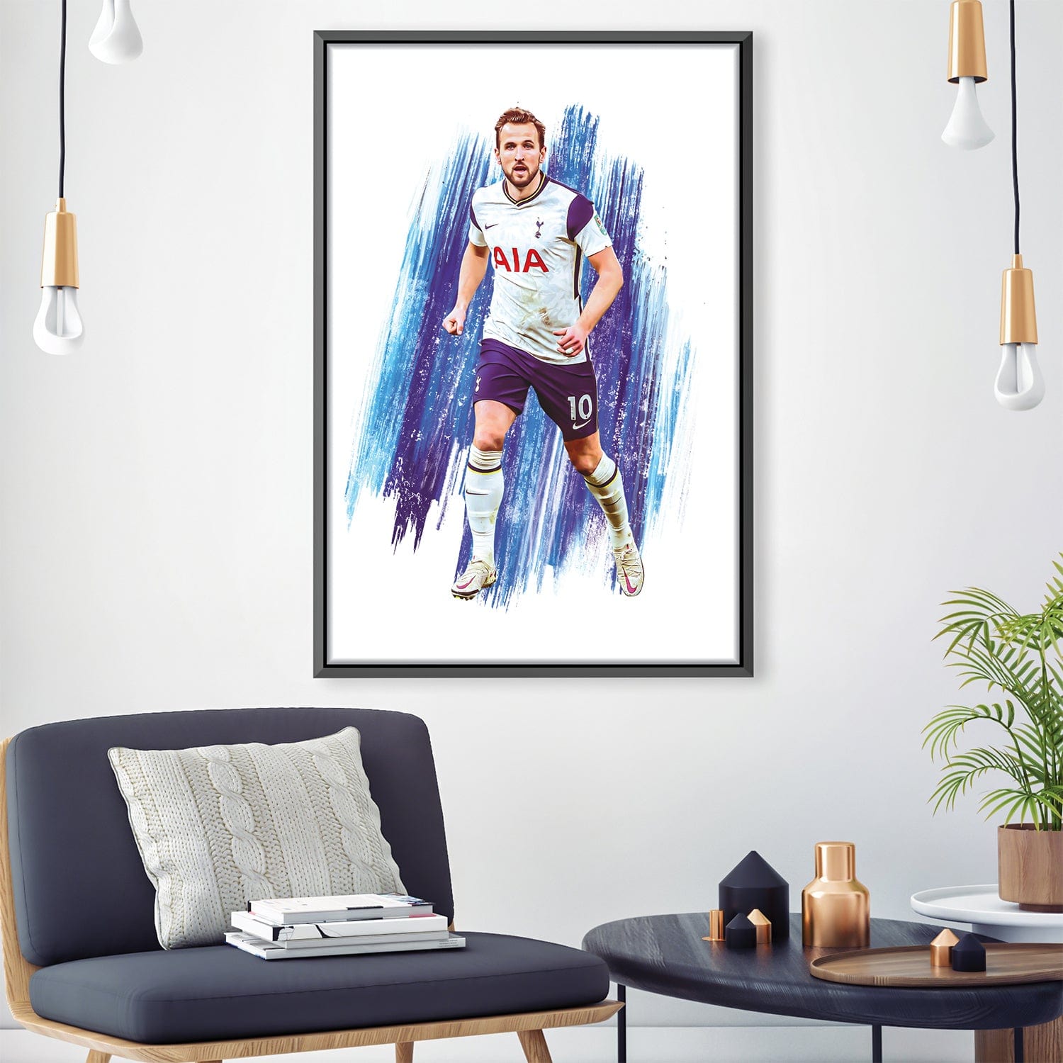 Harry Kane Streaks Canvas product thumbnail