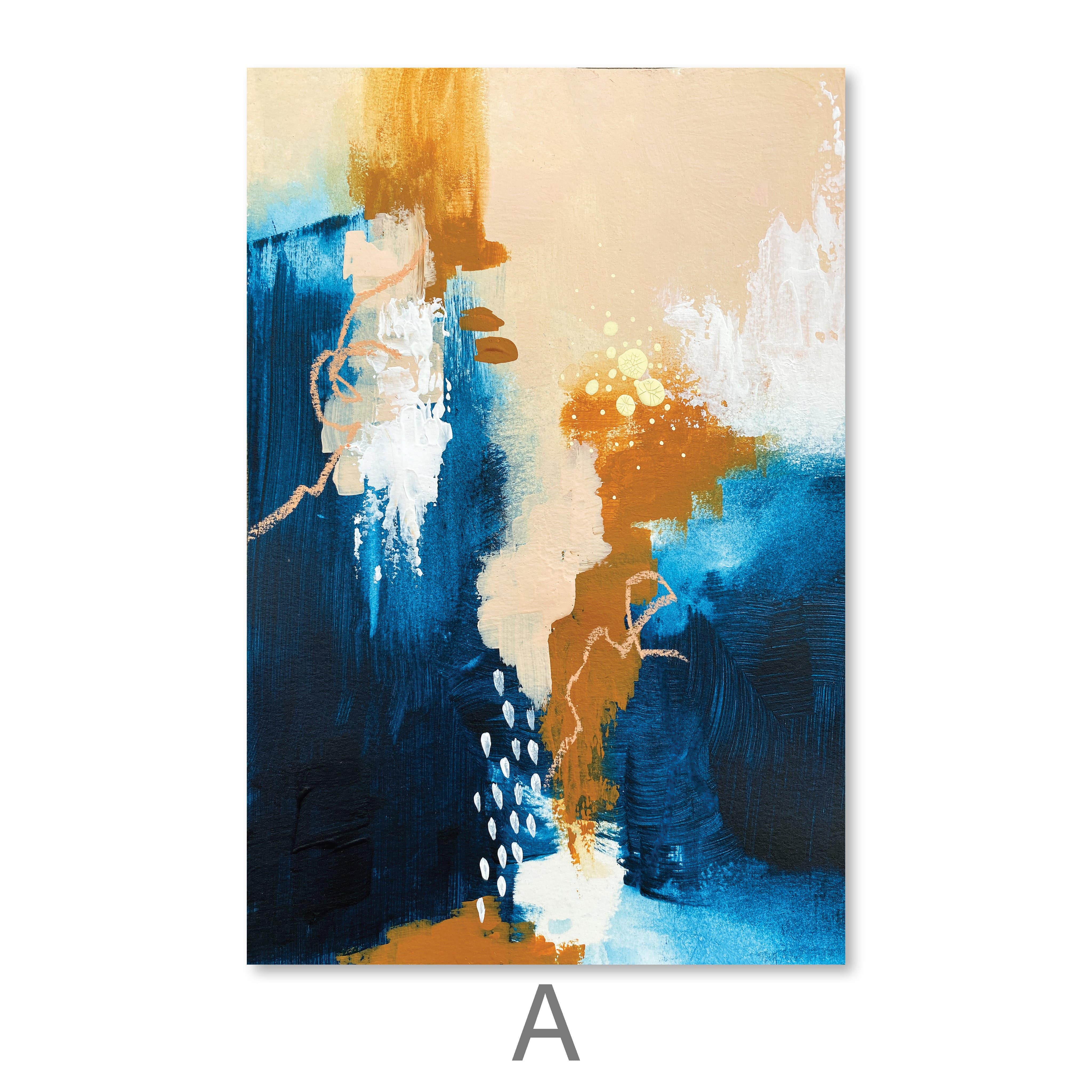 Harvest Reflections Canvas Art A / 40 x 50cm / No Board - Canvas Print Only Clock Canvas