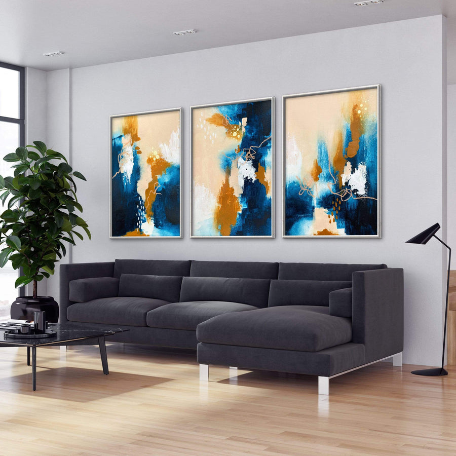 Harvest Reflections Canvas Art Clock Canvas