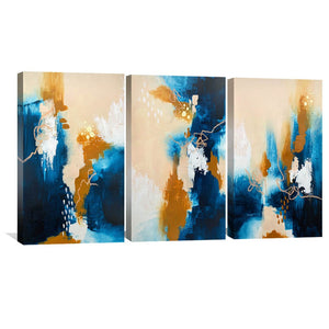 Harvest Reflections Canvas Art Set of 3 / 40 x 50cm / No Board - Canvas Print Only Clock Canvas