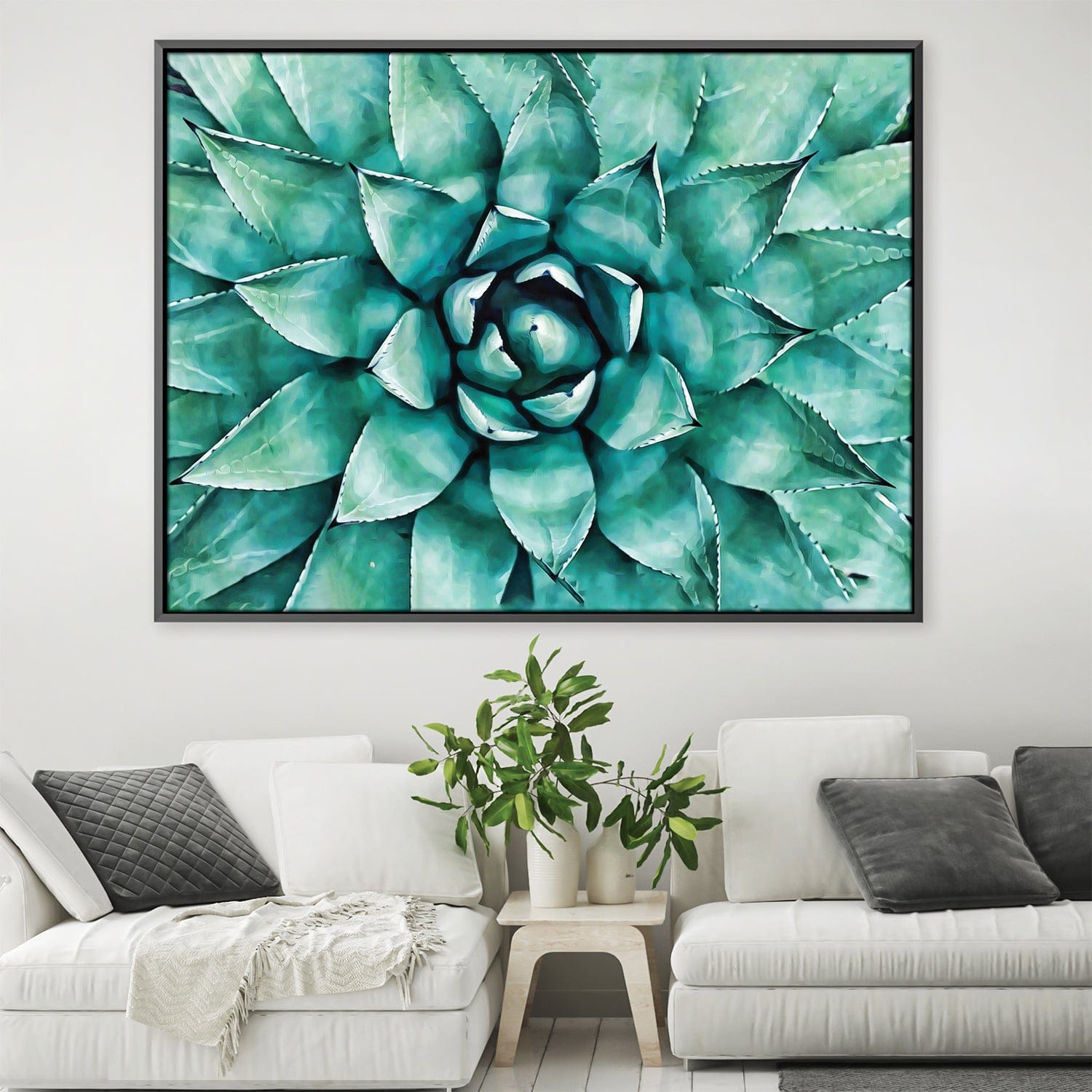 Heart of the Succulent Canvas product thumbnail