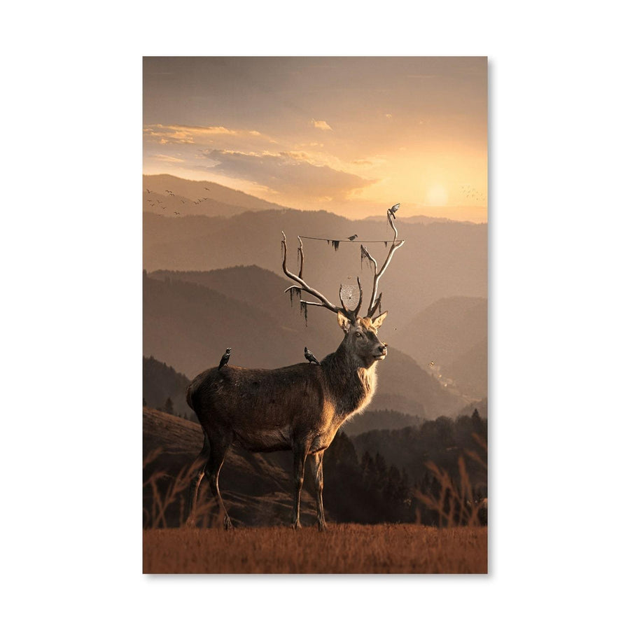 Hersh Canvas Art Clock Canvas