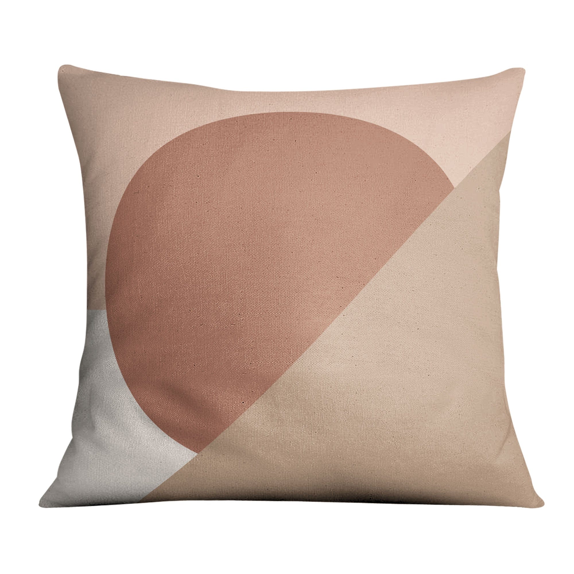 Hidden Shapes C Cushion Cushion 45 x 45cm Clock Canvas