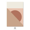 Hidden Shapes Canvas Art A / 30 x 45cm / Unframed Canvas Print Clock Canvas