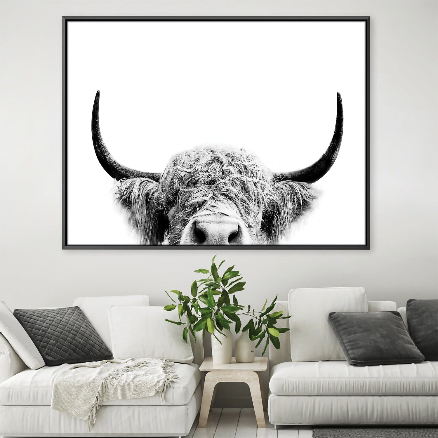 Highland Cow Nose Canvas product thumbnail