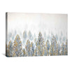 Hint of Gold Forest Oil Painting Oil Clock Canvas