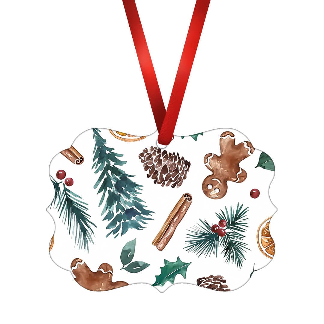 Holly Jolly Patterns Ornament product thumbnail