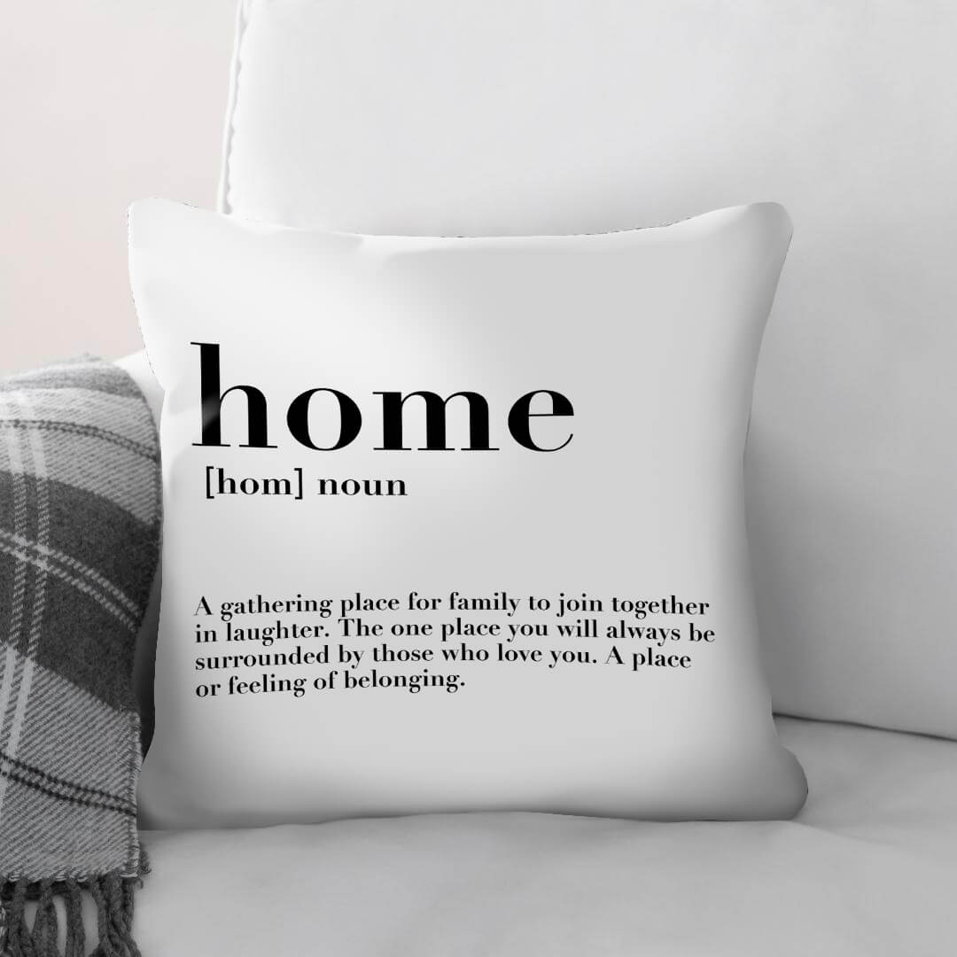 Home Family Love A Cushion Cushion Cushion Square Clock Canvas