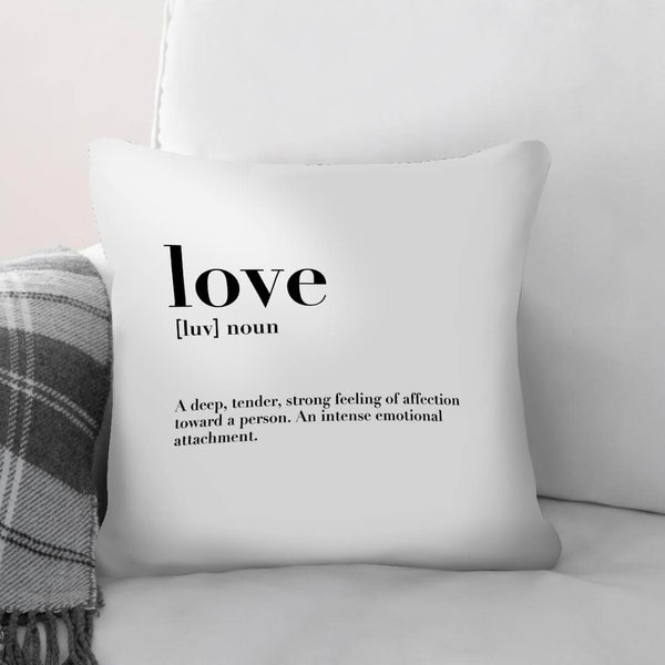 Home Family Love C Cushion Cushion 45 x 45cm Clock Canvas