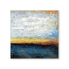 Honest Contrast Oil Painting Oil Clock Canvas
