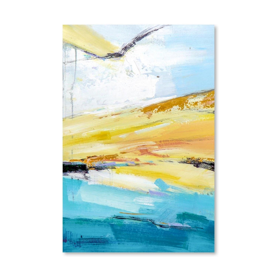Horizon Story Oil Painting Oil Clock Canvas