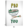 Hot Pho You Canvas Art Clock Canvas