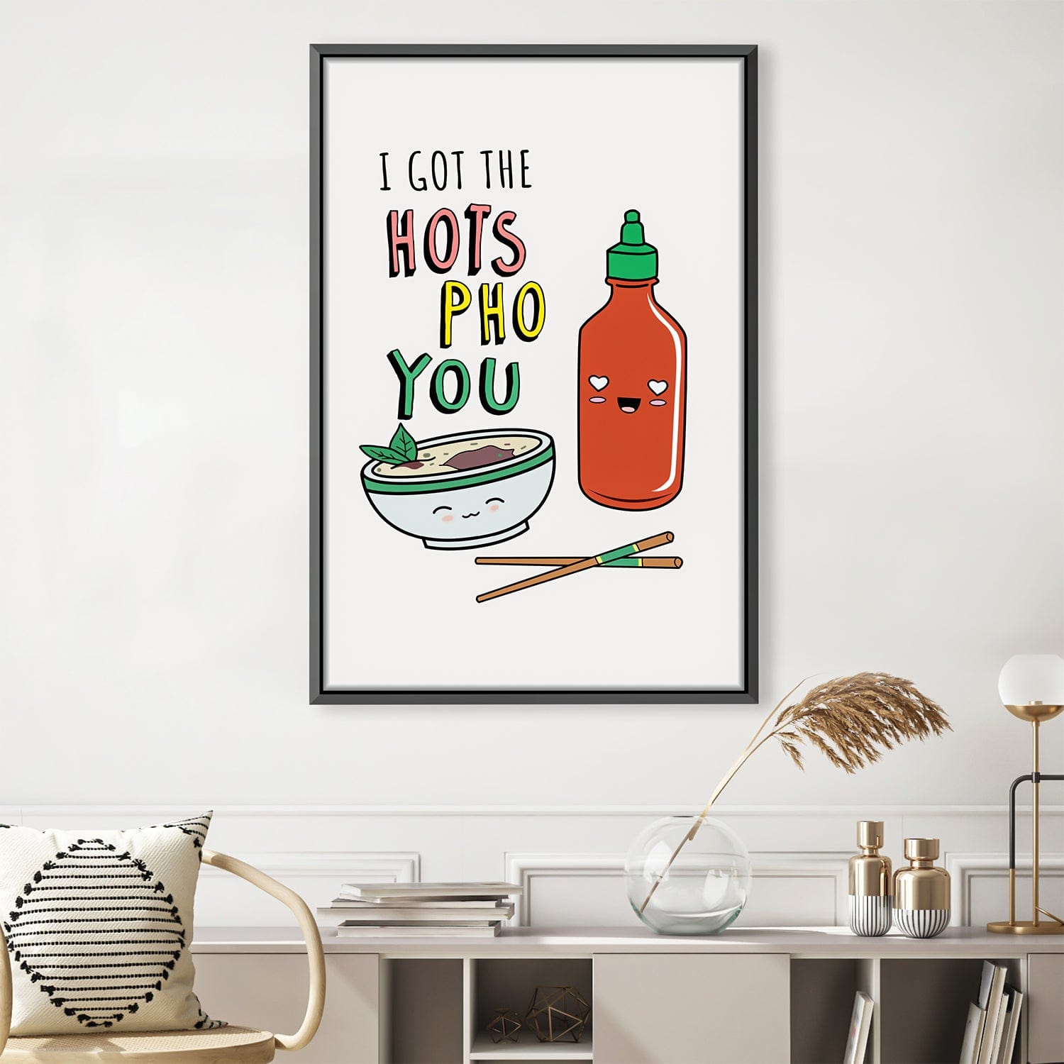 Hot Pho You Canvas product thumbnail