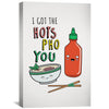Hot Pho You Canvas Art Clock Canvas