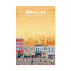 Houston Canvas - Studio 324 Art Clock Canvas