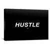 Hustle 247 Canvas Art 45 x 30cm / Unframed Canvas Print Clock Canvas