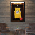 Hustle Jersey Canvas Art Clock Canvas