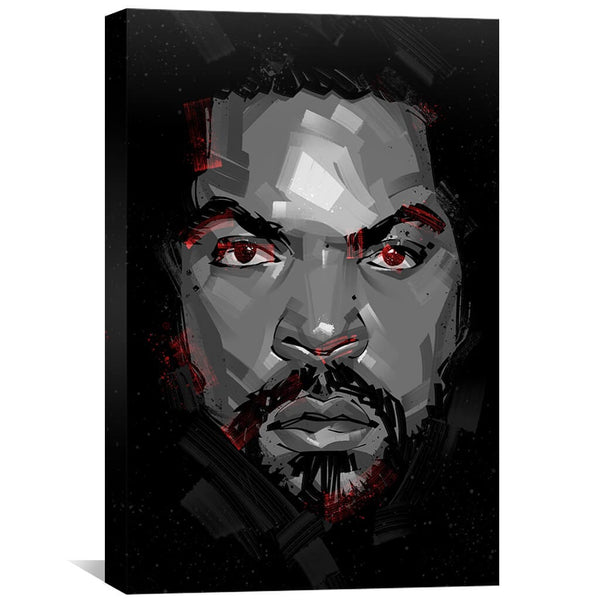 Ice Cube 1 Canvas Art 30 x 45cm / Unframed Canvas Print Clock Canvas