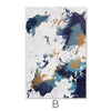 Icy Symphony Canvas Art B / 40 x 50cm / No Board - Canvas Print Only Clock Canvas