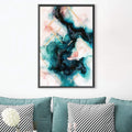 Illumination Canvas Art Clock Canvas