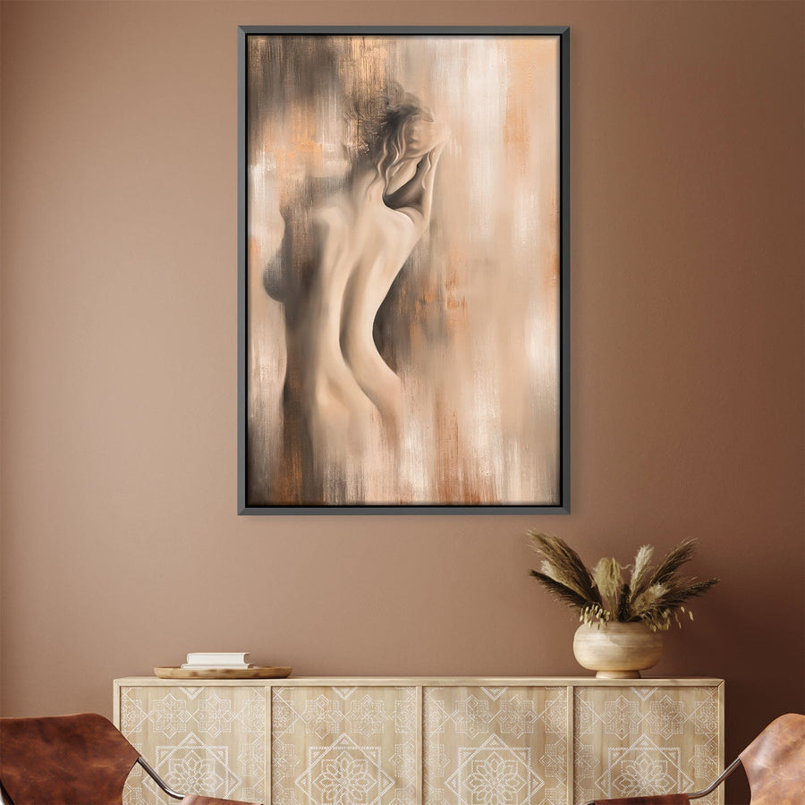 Immersed Canvas Art 30 x 45cm / Unframed Canvas Print Clock Canvas