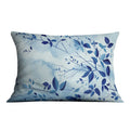 Indigo Leaves Cushion Cushion Cushion Landscape Clock Canvas