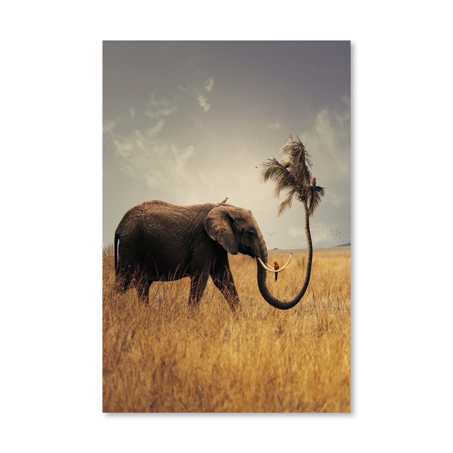Inequality Canvas Art Clock Canvas