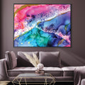 Infusions of Love Canvas Art 45 x 30cm / Unframed Canvas Print Clock Canvas