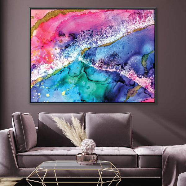 Infusions of Love Canvas Art 45 x 30cm / Unframed Canvas Print Clock Canvas