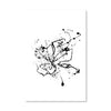Ink Splash Canvas Art Clock Canvas