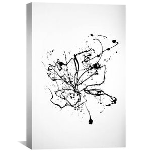 Ink Splash Canvas Art 30 x 45cm / Unframed Canvas Print Clock Canvas
