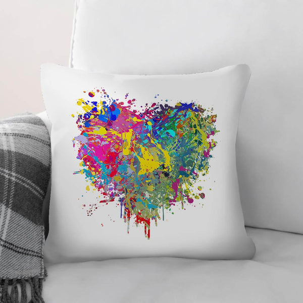 Inked Love Cushion Cushion 45 x 45cm Clock Canvas