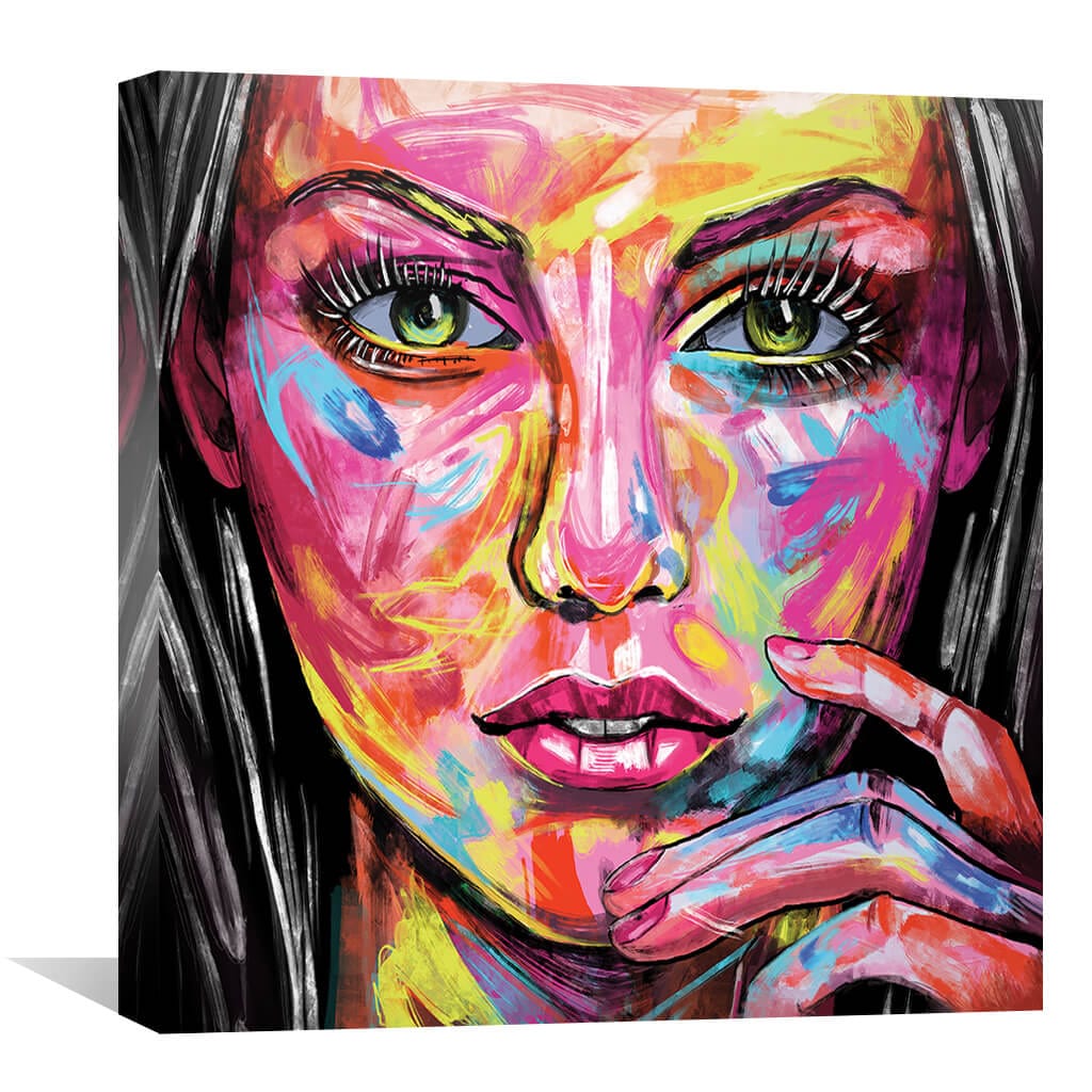 Innocence Canvas Art 30 x 30cm / Unframed Canvas Print Clock Canvas