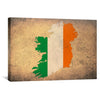 Ireland Canvas Art 45 x 30cm / Unframed Canvas Print Clock Canvas