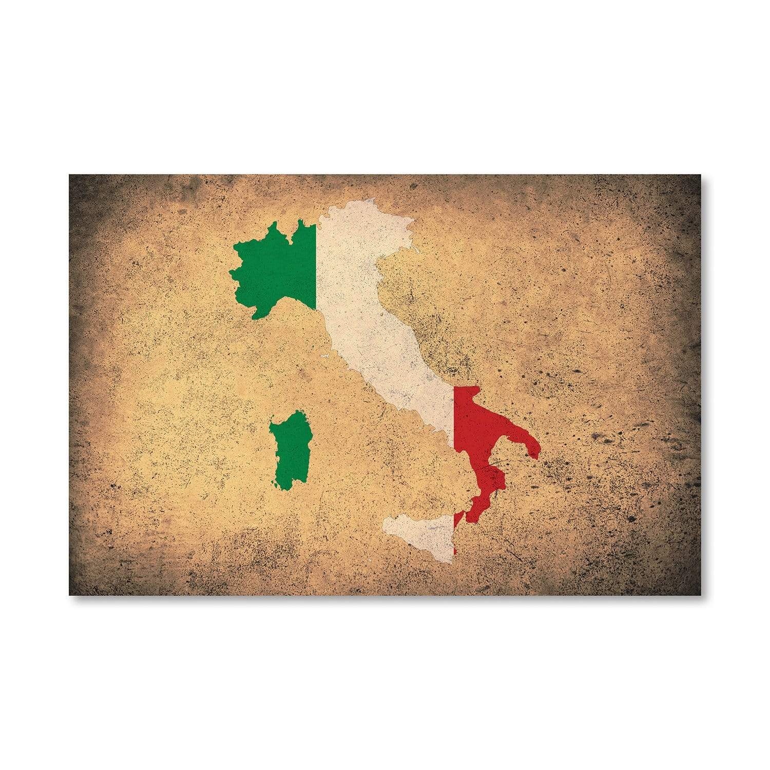 Italy Canvas Art Clock Canvas
