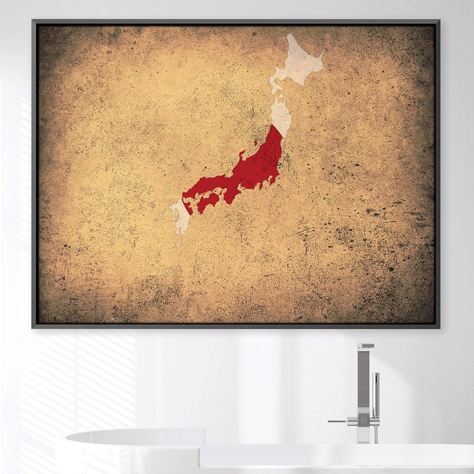 Japan Canvas Art Clock Canvas