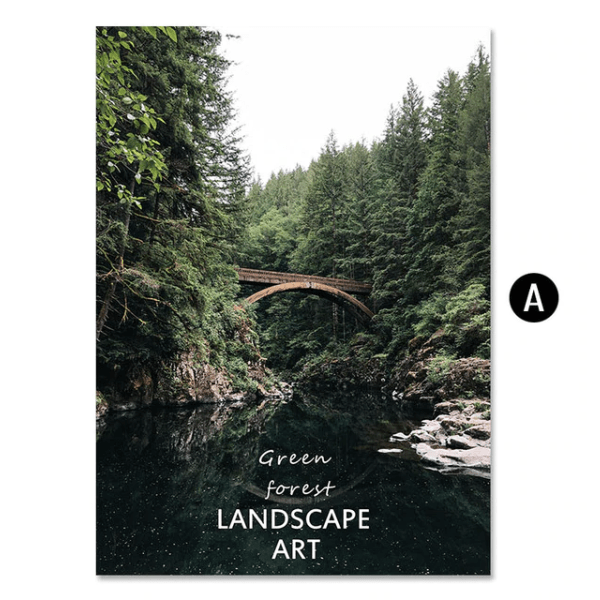 Journey Canvas Art A / 40 x 60cm / No Board - Canvas Print Only Clock Canvas