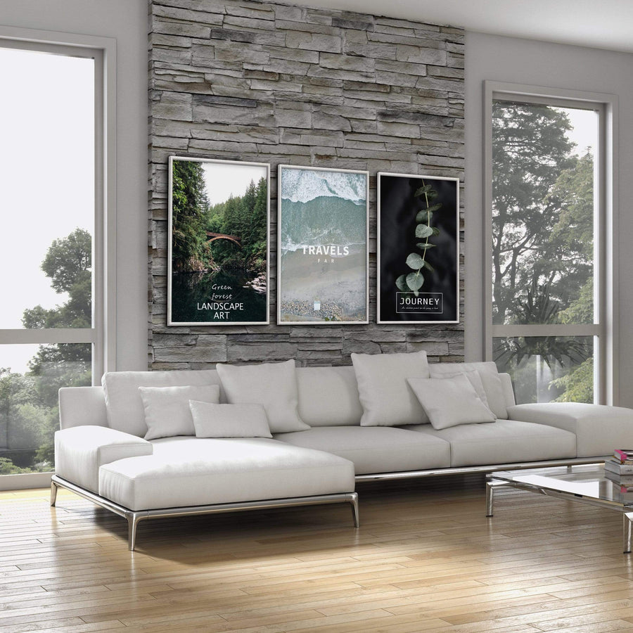 Journey Canvas Art Clock Canvas