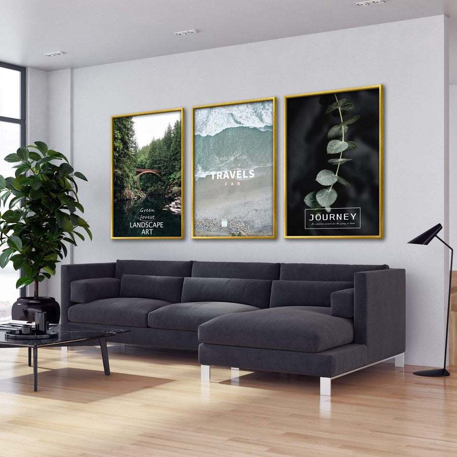 Journey Canvas Art Clock Canvas