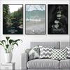 Journey Canvas Art Set of 3 / 40 x 60cm / No Board - Canvas Print Only Clock Canvas