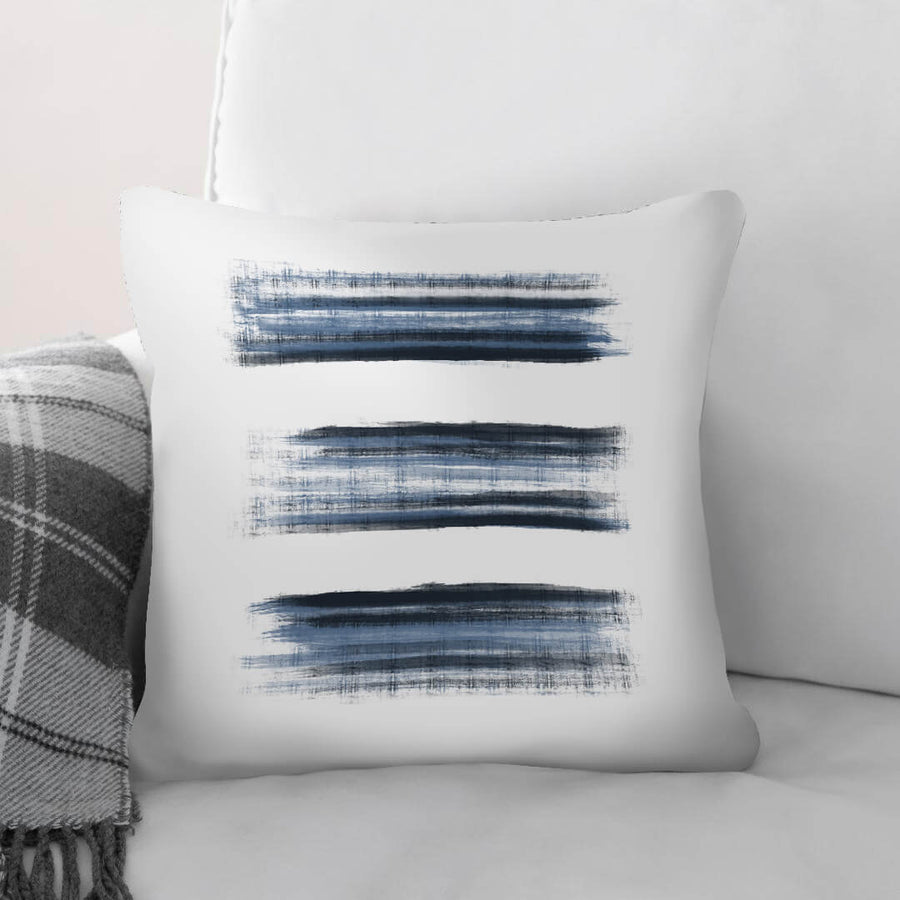 Kashmir Brush B Cushion Cushion 45 x 45cm Clock Canvas