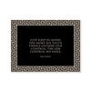 Keep in Mind Canvas Art Clock Canvas