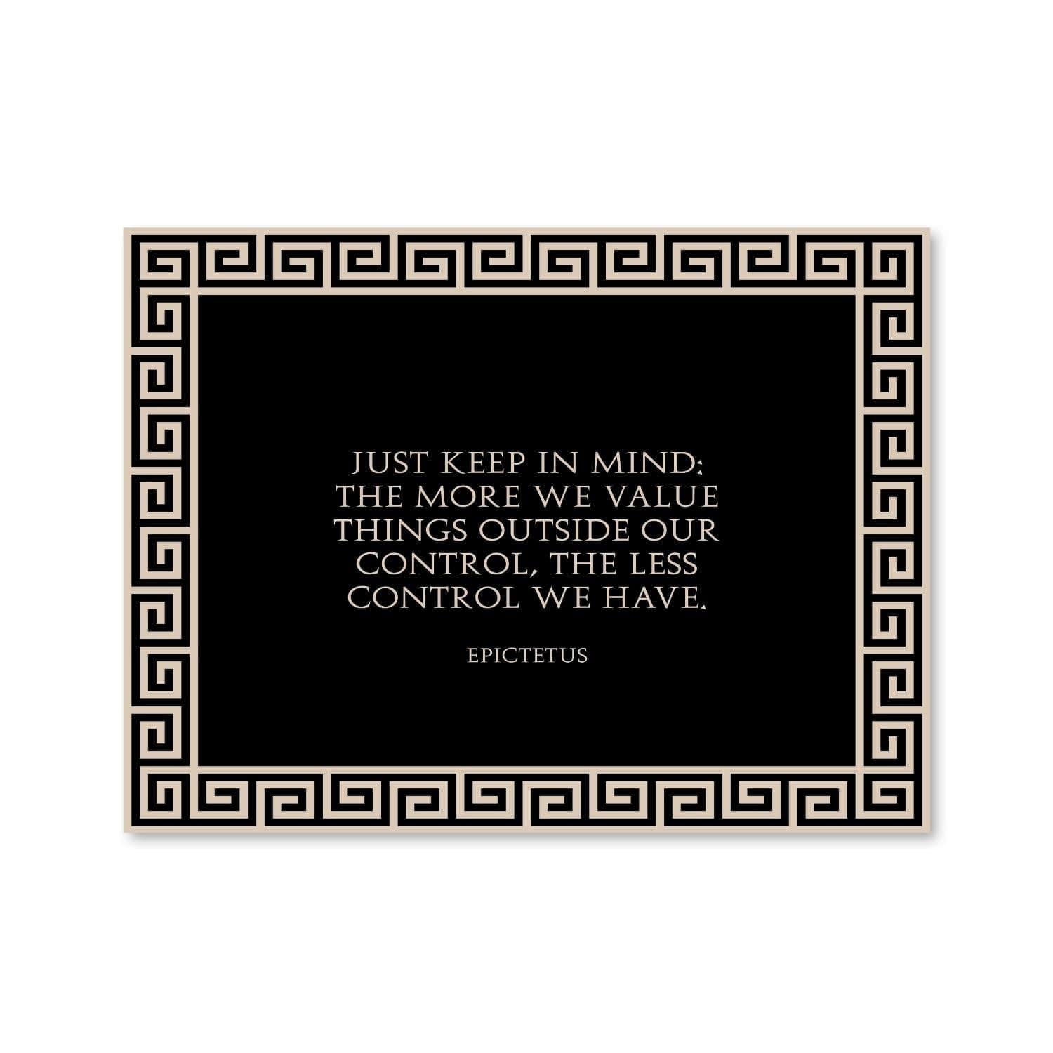 Keep in Mind Canvas Art Clock Canvas