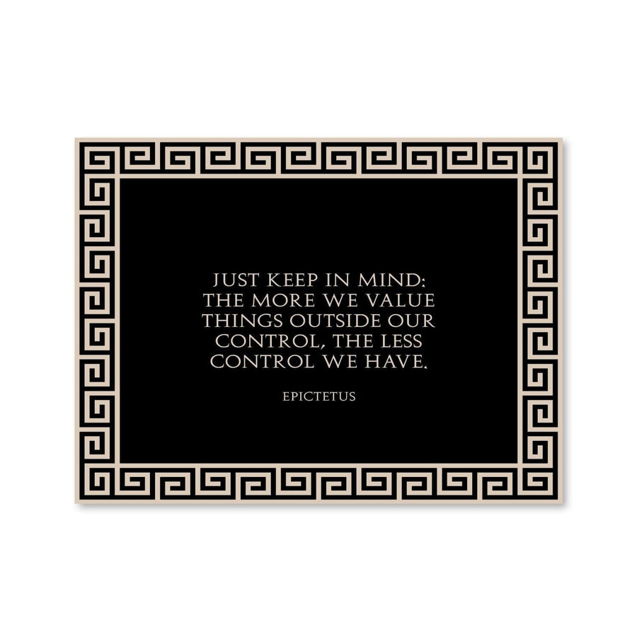 Keep in Mind Canvas Art Clock Canvas
