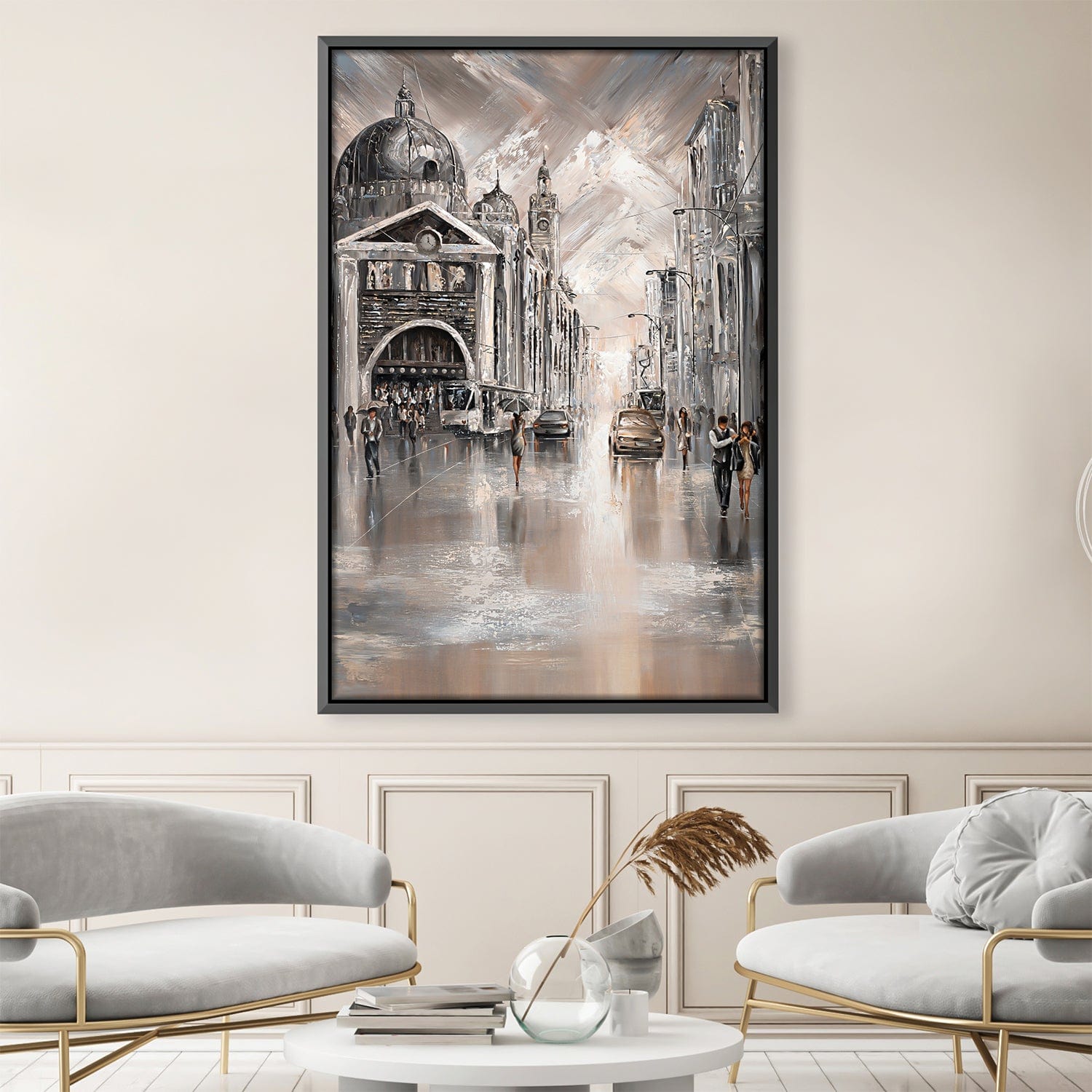 Keep Me Warm Canvas Art 30 x 45cm / Unframed Canvas Print Clock Canvas